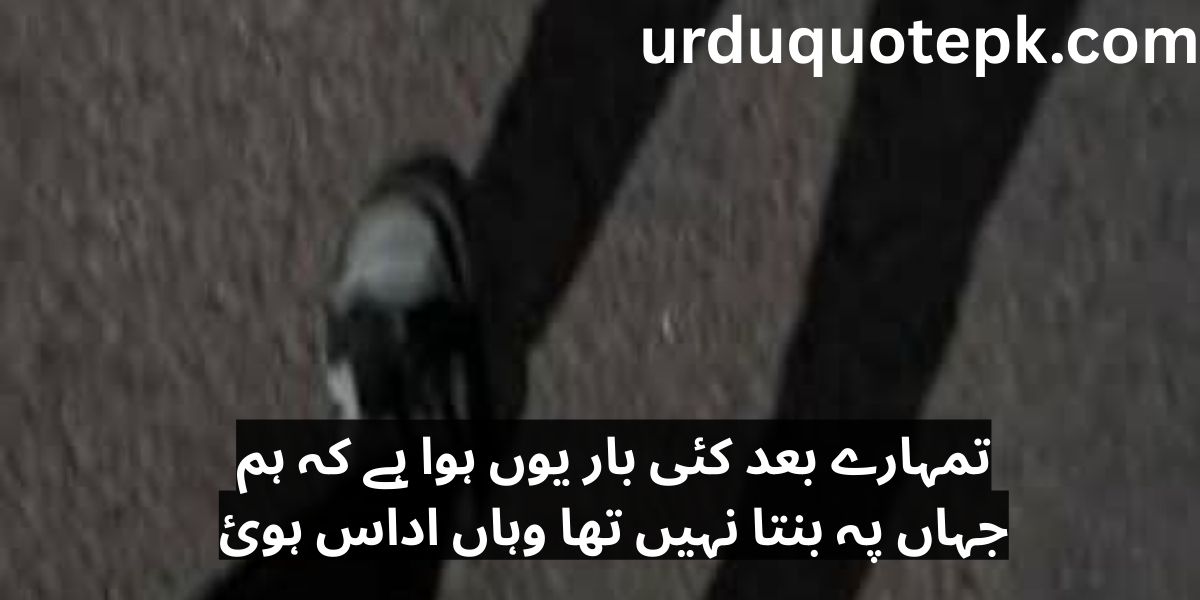 Best 20 Sad Urdu Shayari 2025 Deep & Touching Emotions