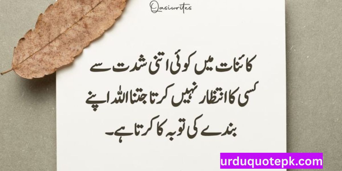Islamic Motivational Urdu Quotes