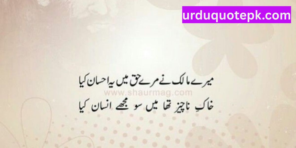 Urdu Poetry 2 Lines 