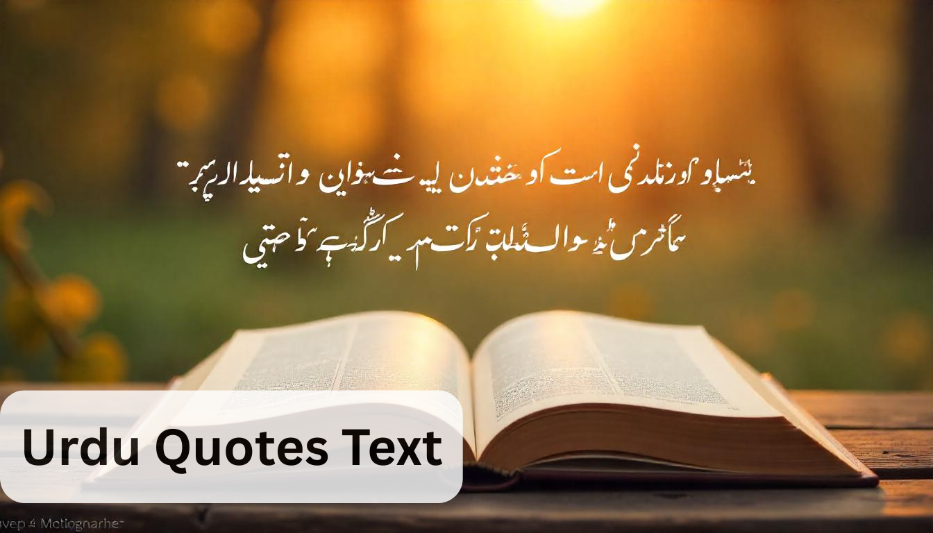 urdu quotes text