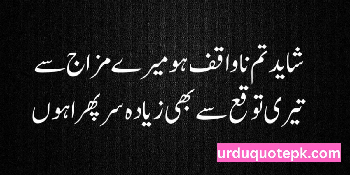 Attitude Quotes in Urdu