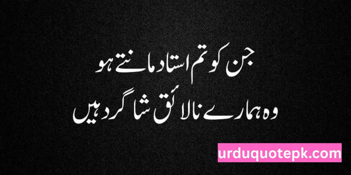 Attitude Quotes in Urdu